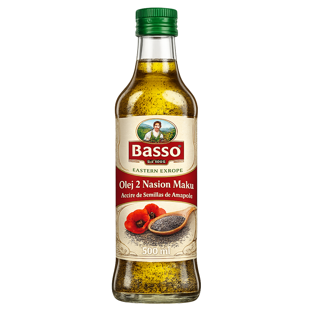 Aceite de semilla de amapola Basso Eastern Europe