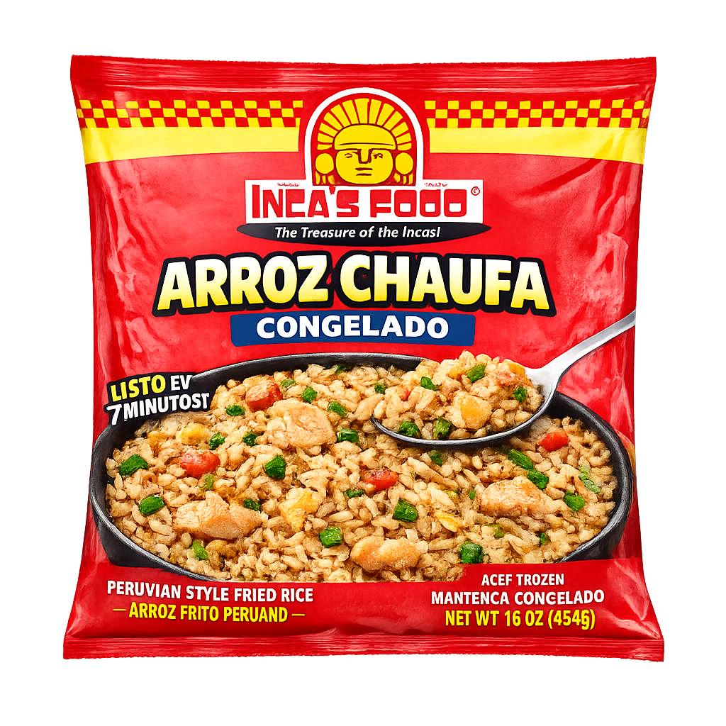 Arroz chaufa congelado Inca's Food