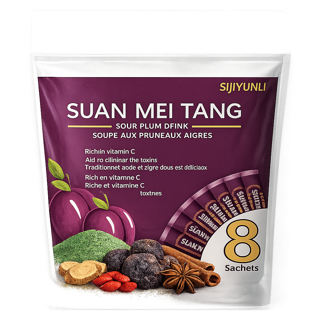 Bebida de ciruela agria Suan Mei Tang