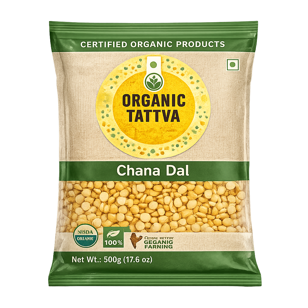 Chana Dal Organic Tattva