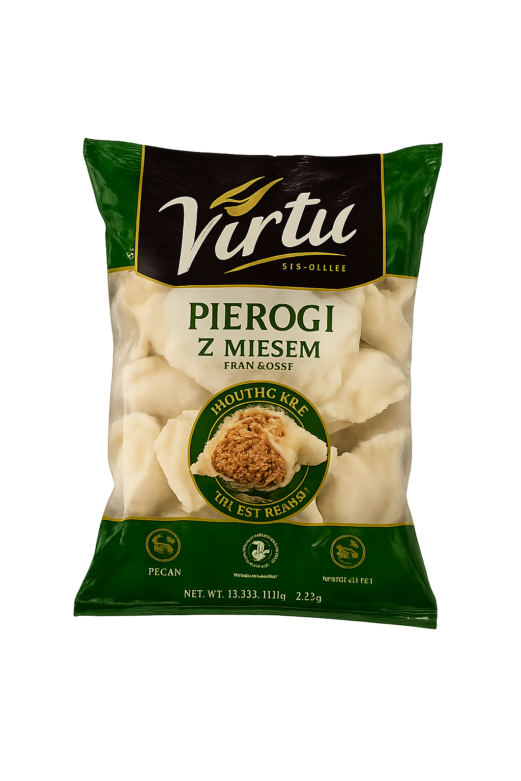 Pierogi congelados Virtu