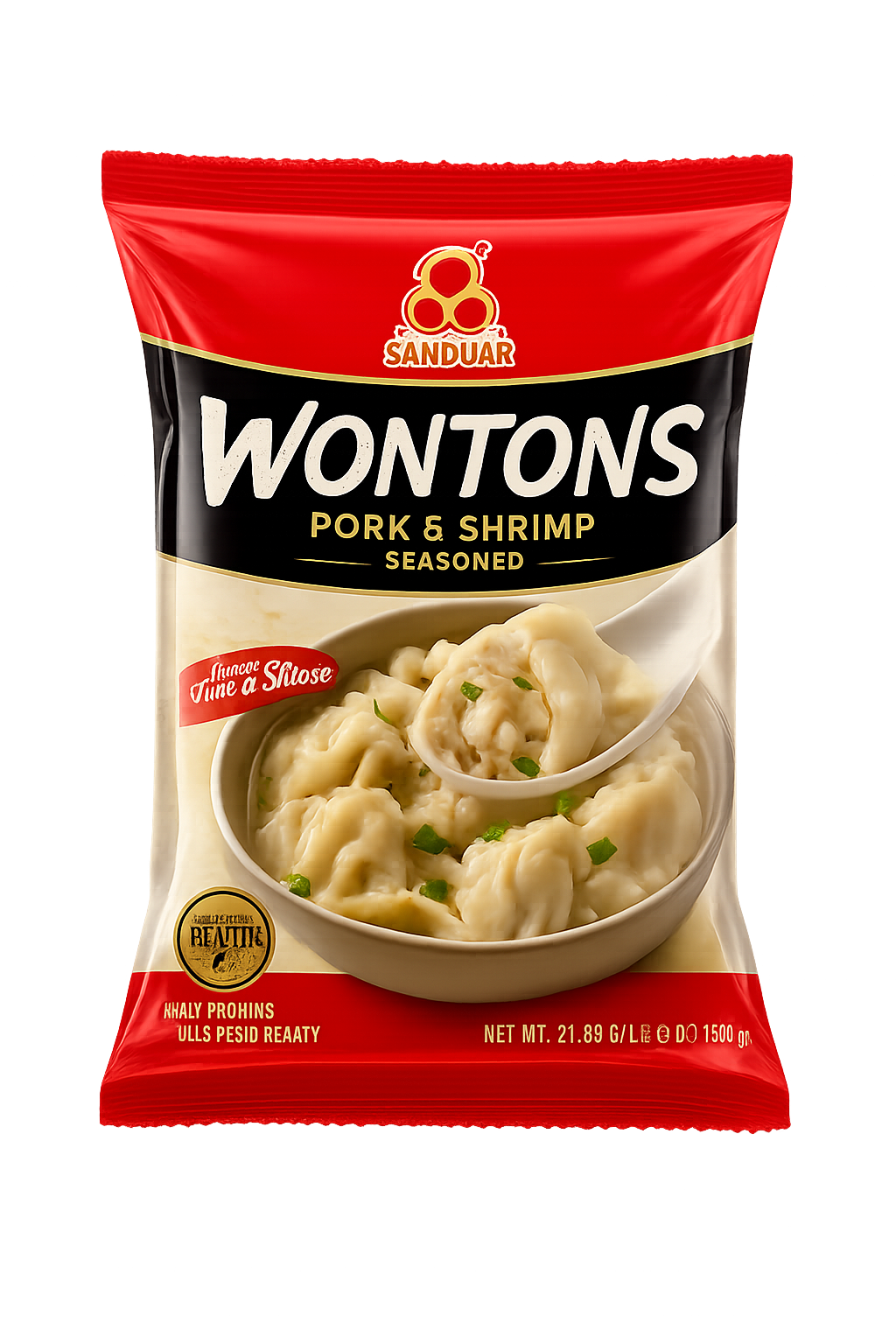 Wontons congelados Sanquan