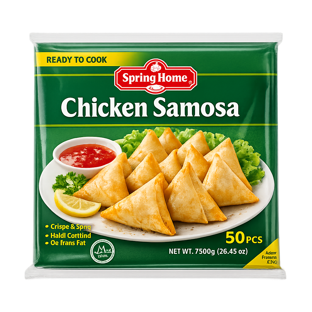 Chicken Samosa Spring Home