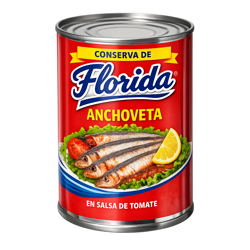 Conserva de anchoveta Florida