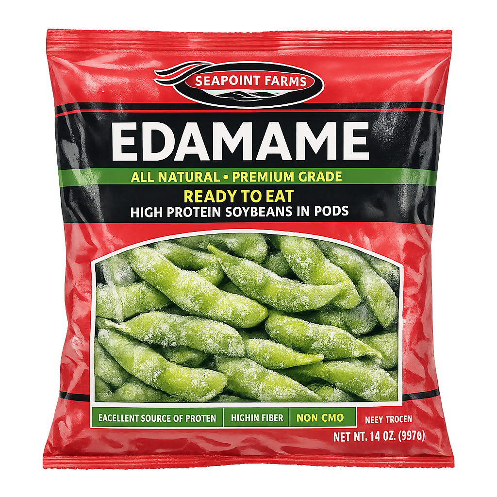 Edamame congelado Seapoint Farms