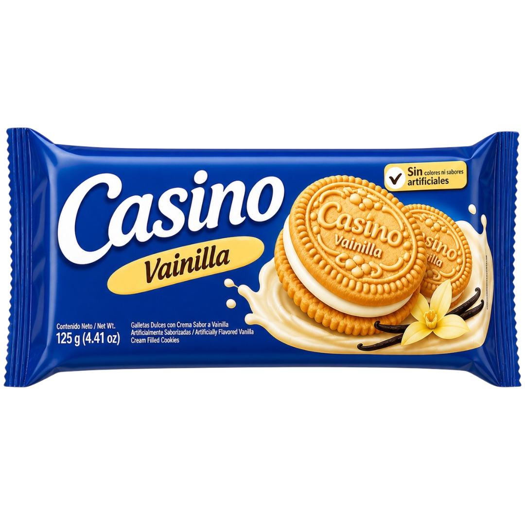 Galletas Casino vainilla