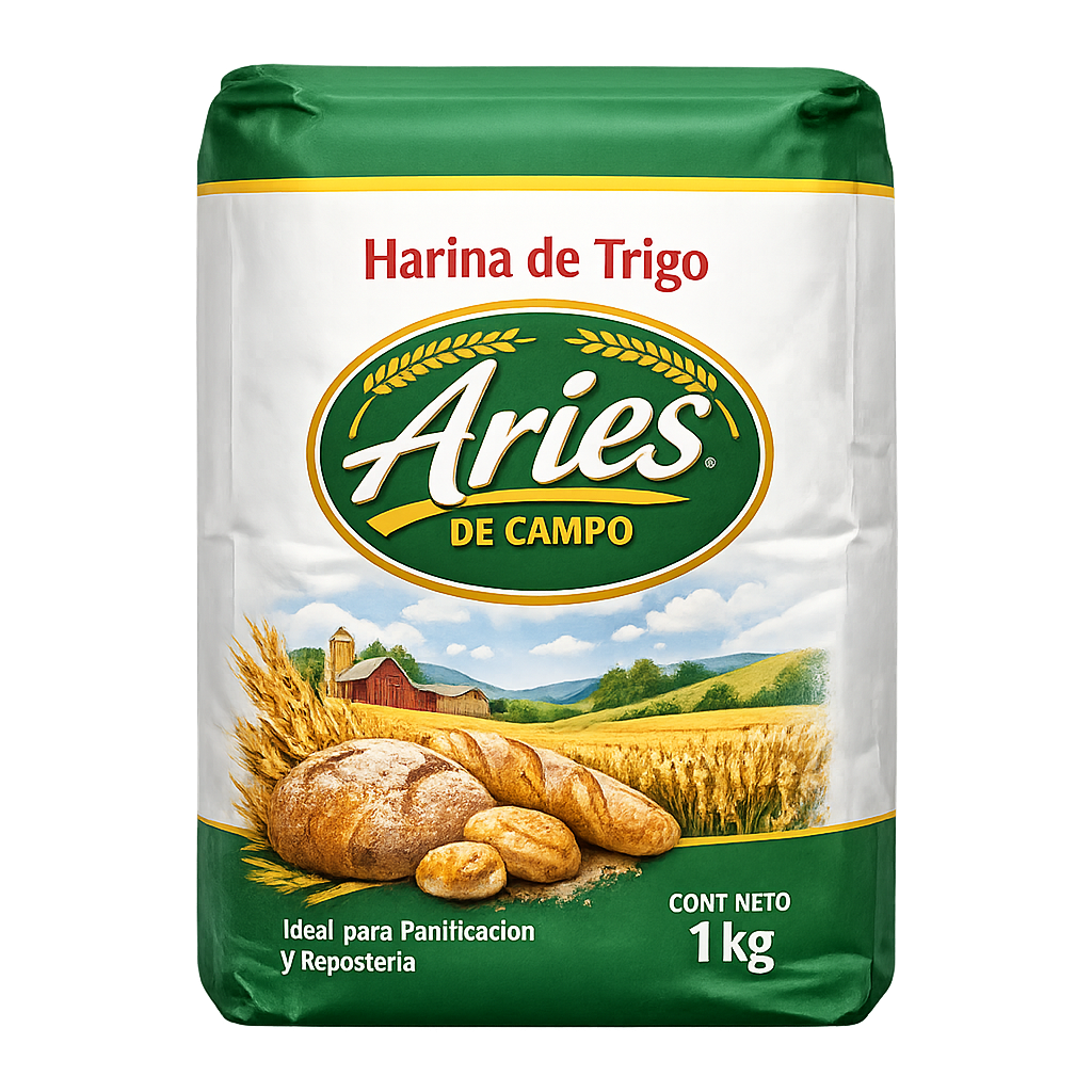 Harina de trigo Aries de Campo