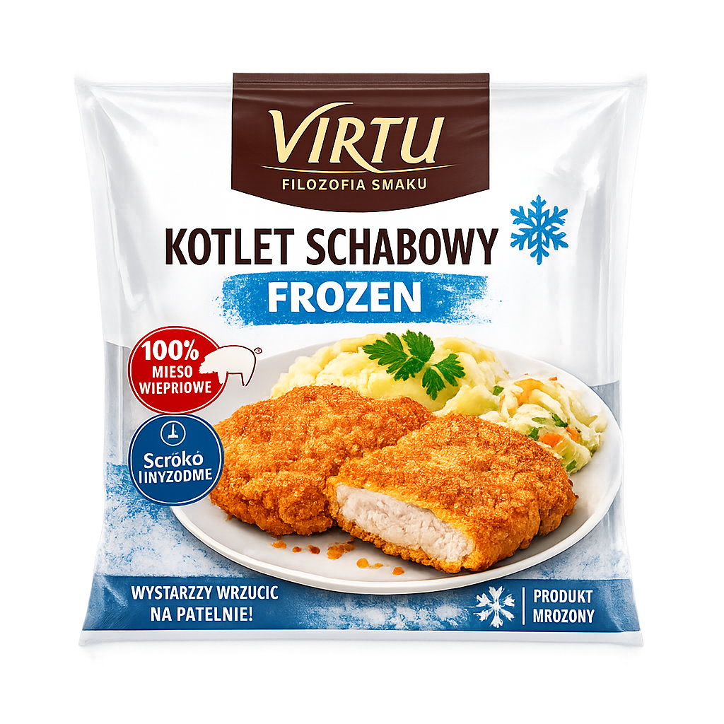 Kotlet Schabowy Frozen Virtu