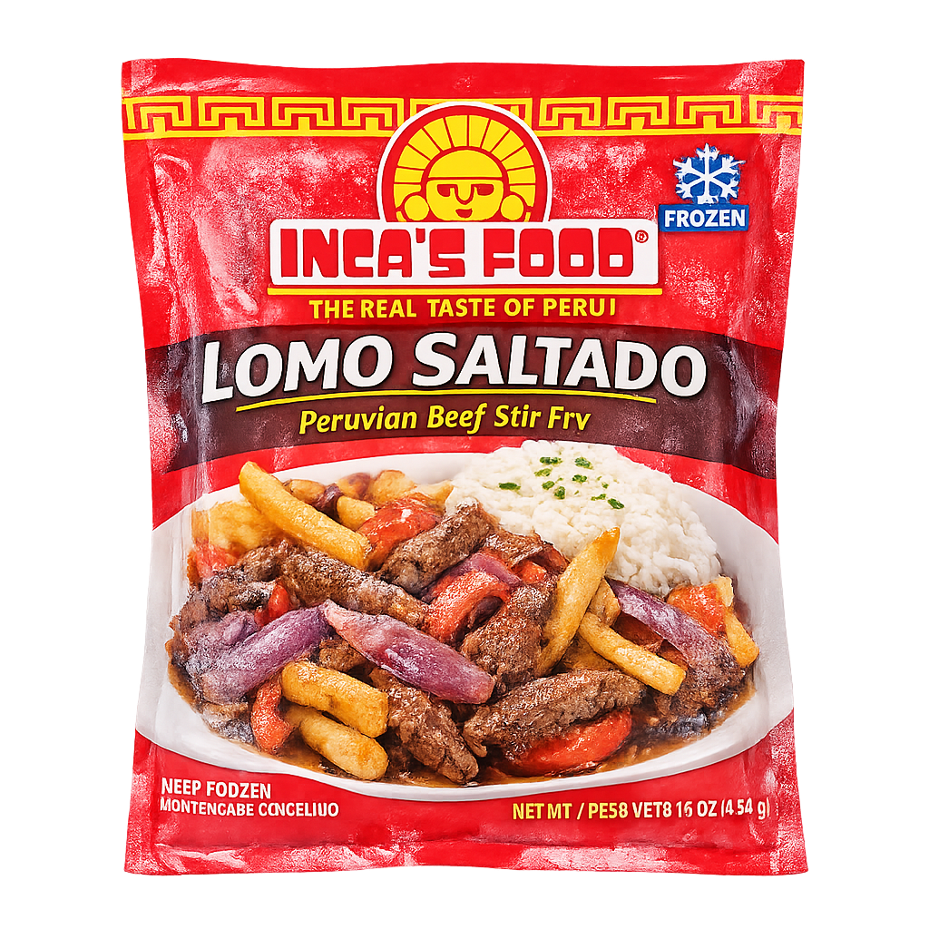 Lomo saltado congelado Inca's Food