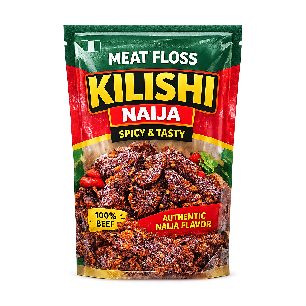 Meat Floss Kilishi Naija
