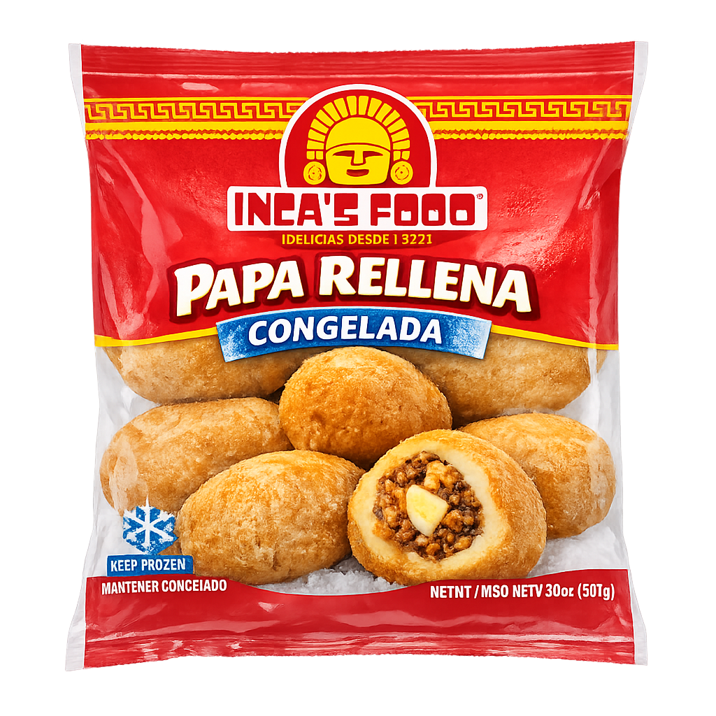 Papa rellena congelada Inca's Food