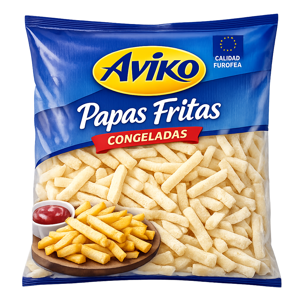 Papas fritas congeladas Aviko Europa