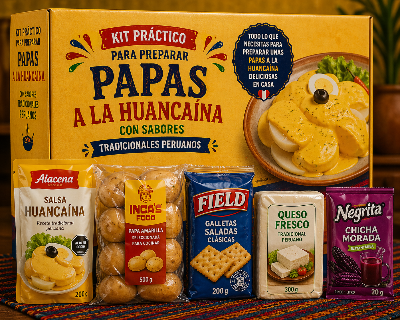 Papas a la Huancaí­na