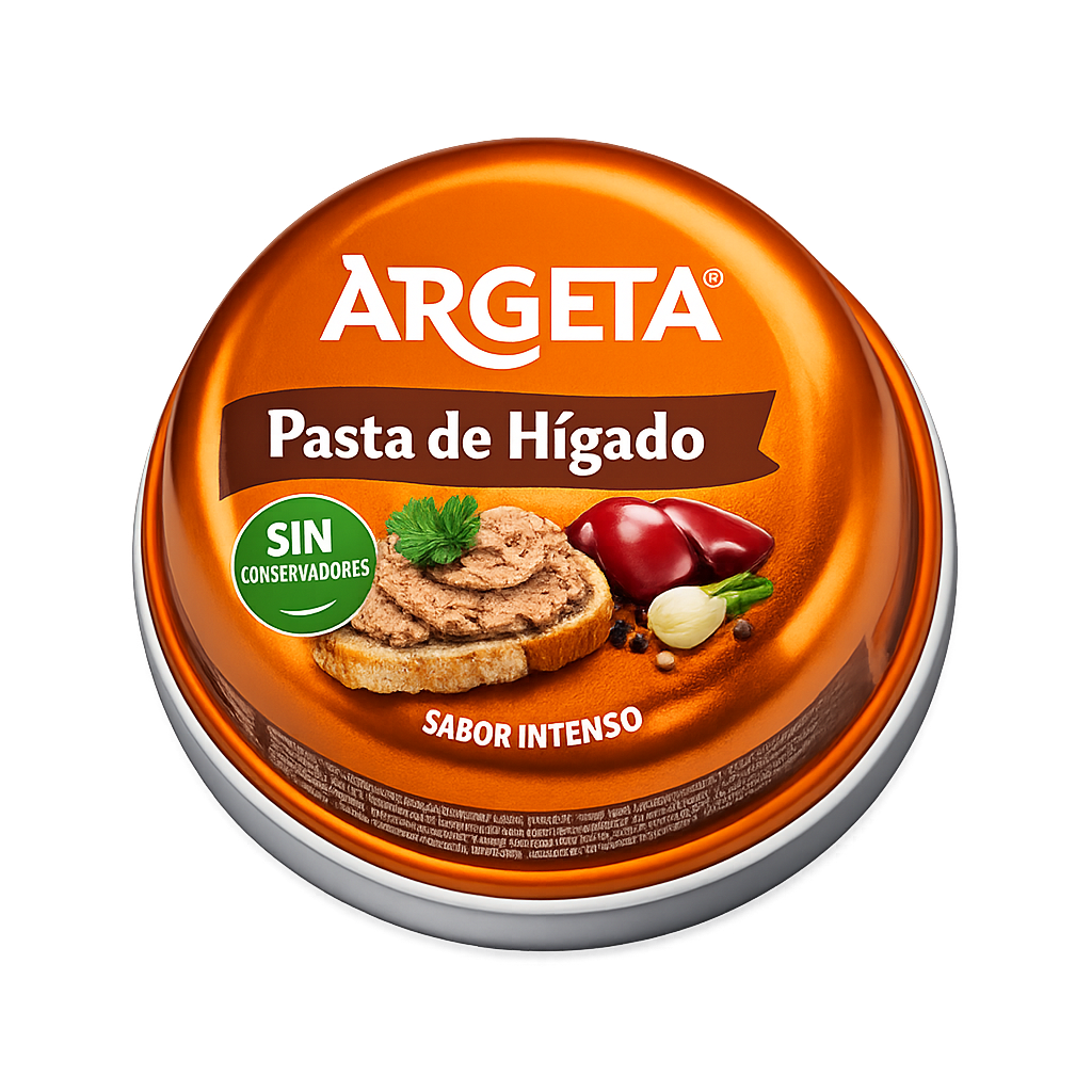 Pasta de hígado Argeta