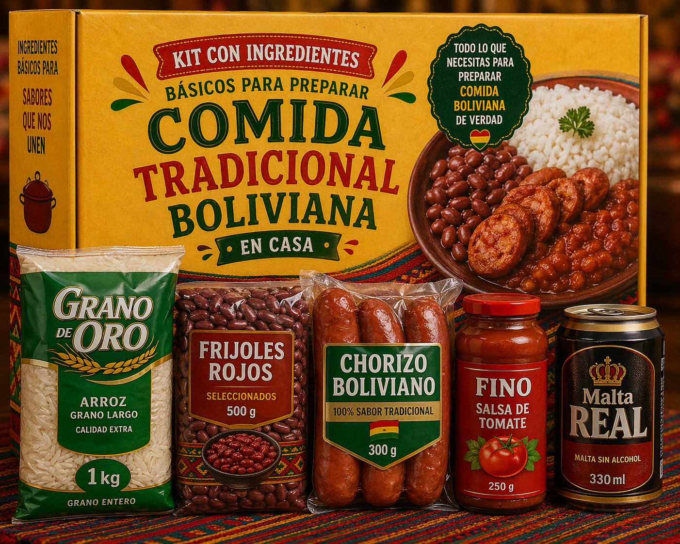 Plato Boliviano Casero