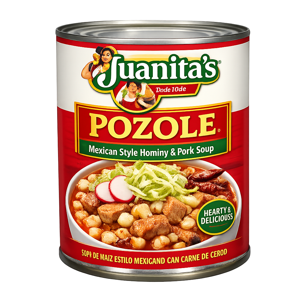 Pozole enlatado Juanita's