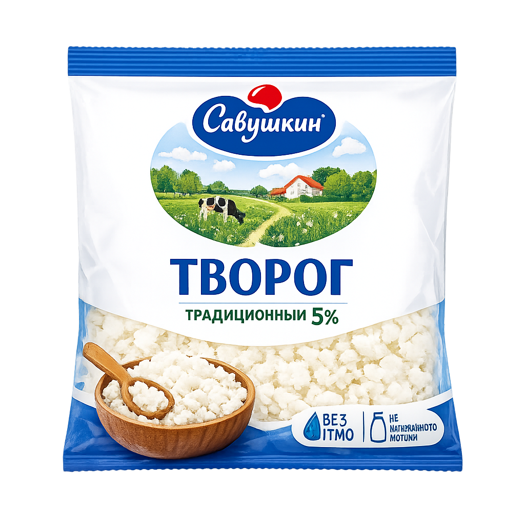 Requesón Tvorog Savushkin