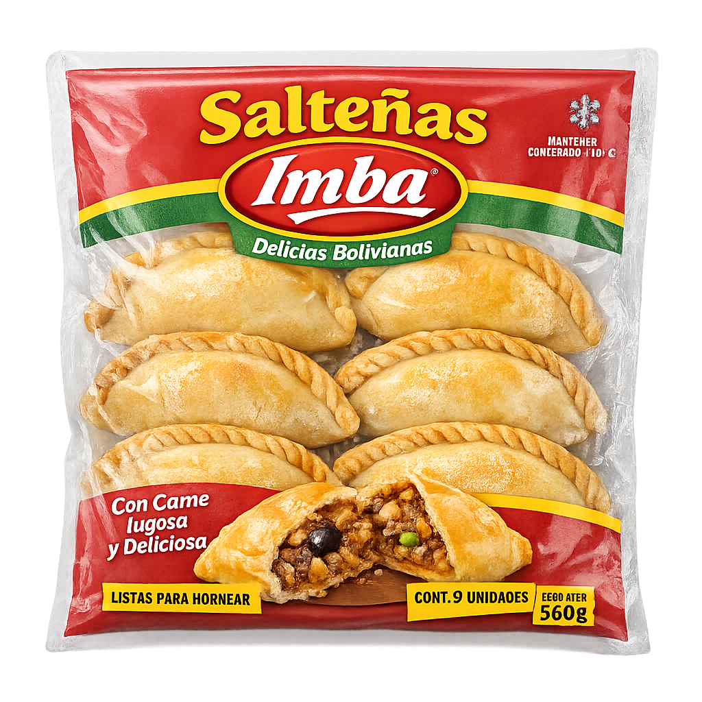 Salteñas congeladas Imba