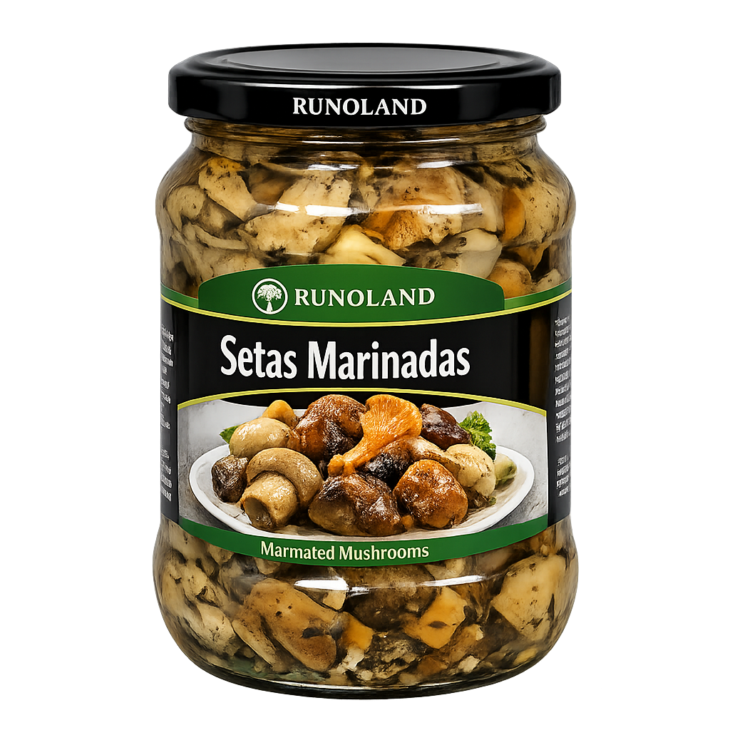Setas marinadas Runoland