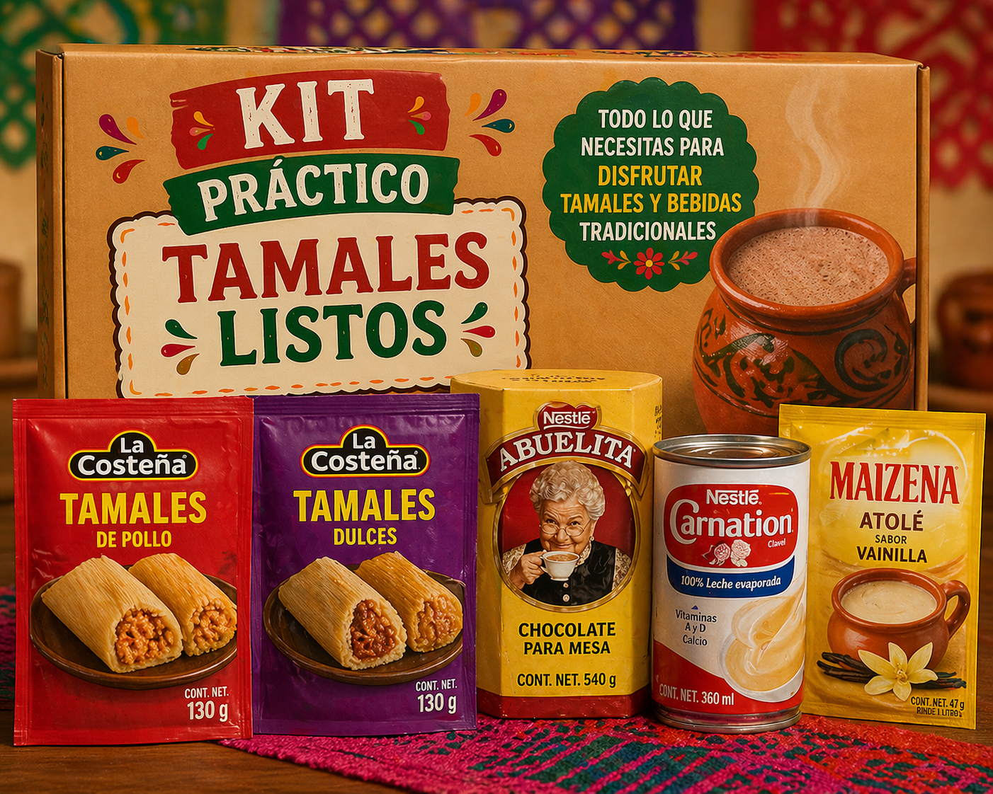 Tamales listos