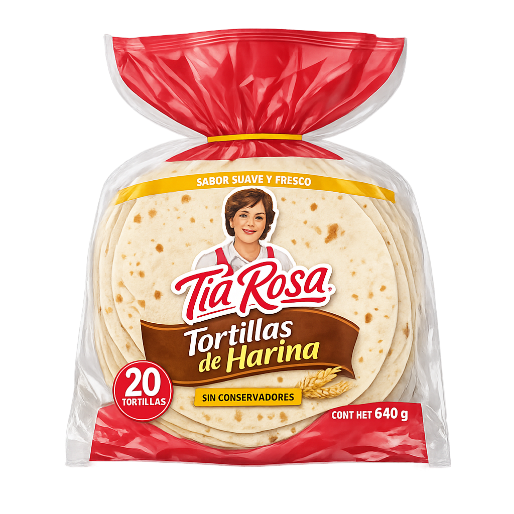 Tortillas de harina Tía Rosa