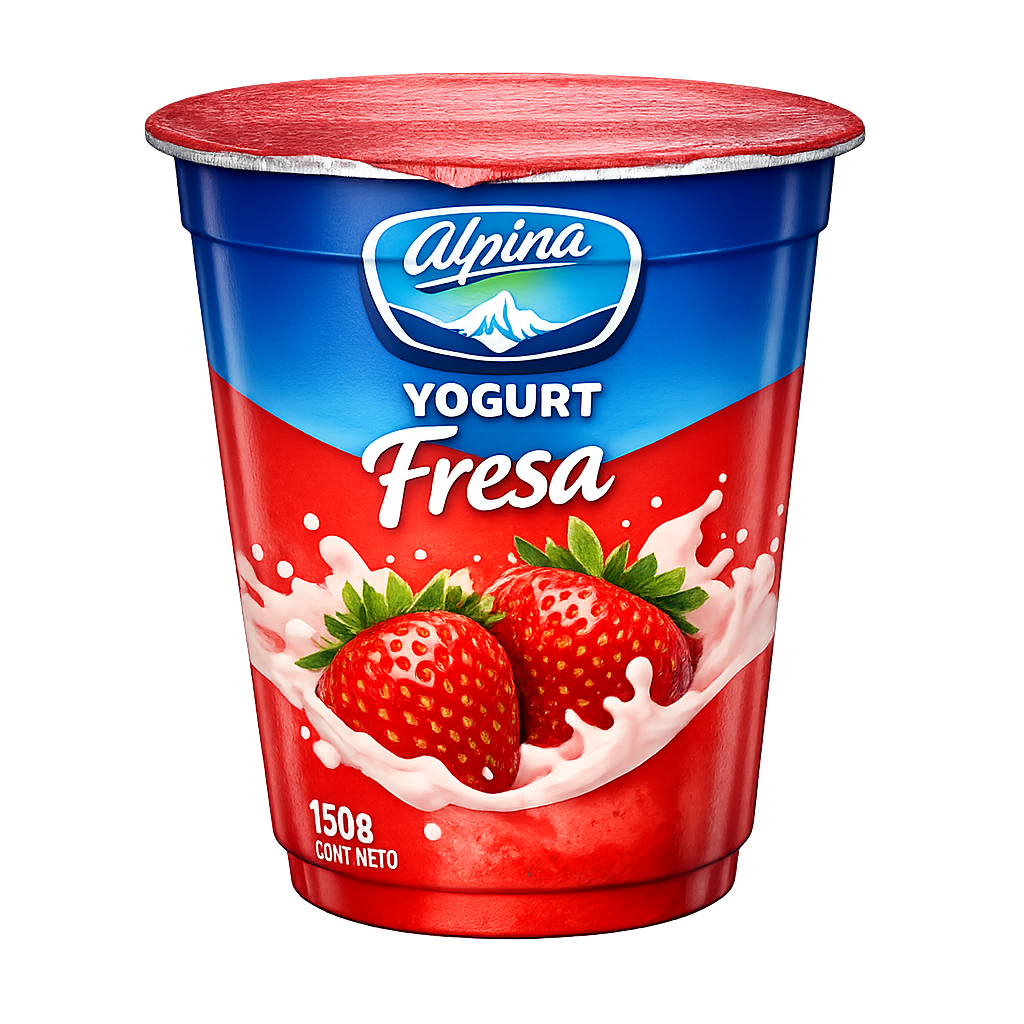 Yogurt Alpina fresa